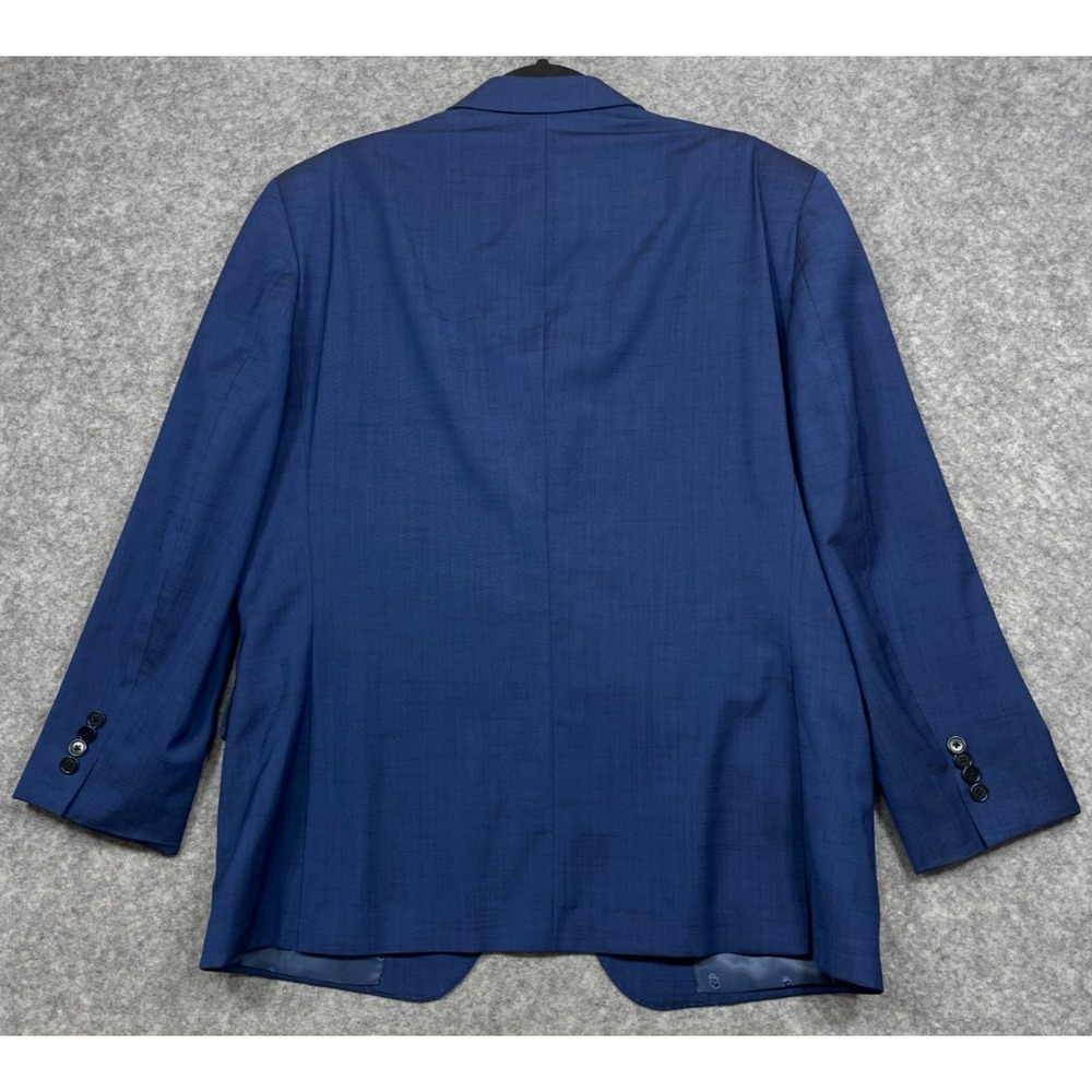 John Varvatos Star USA Blazer Blue 44R Sport Coat Jacket - Picture 2 of 16